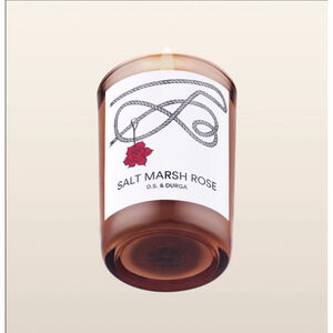 D.S. & DURGA Salt Marsh Rose Candle NIB